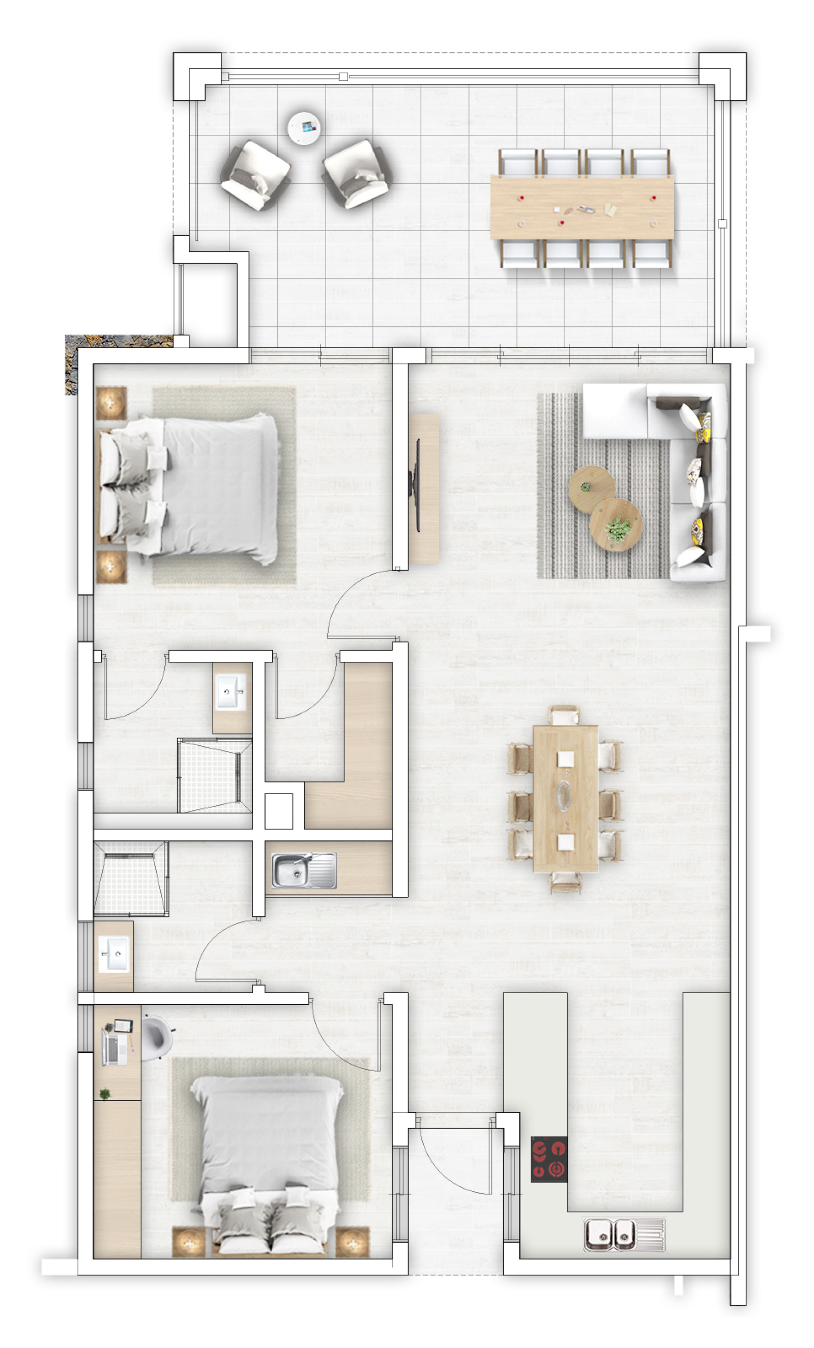 Image_, Appartement, Calodyne, ref :2501020BSG